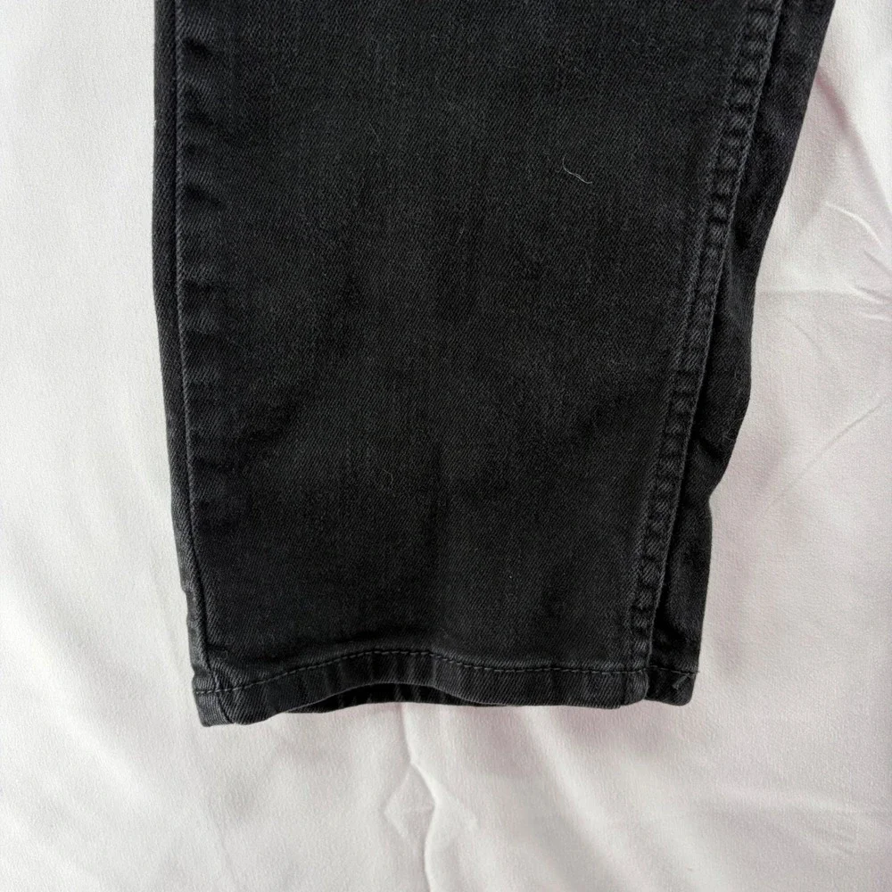 Levis 559 Relaxed Straight Jeans Mens 34x32 Black Denim Pants (Fits 34x30
